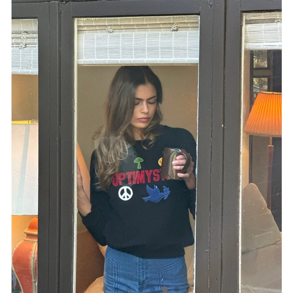 Stoned Immaculate Black Optimystic Sweatshirt - Picture 6 of 7